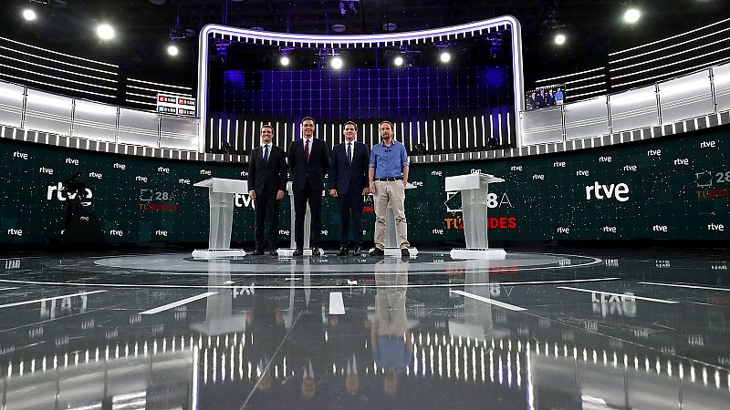 Los mejores momentos del debate en RTVE: feminismo, fotos e indultos