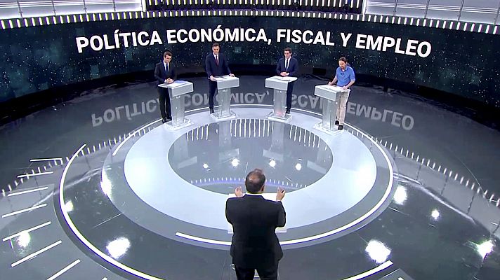 La verificación del debate a cuatro en RTVE