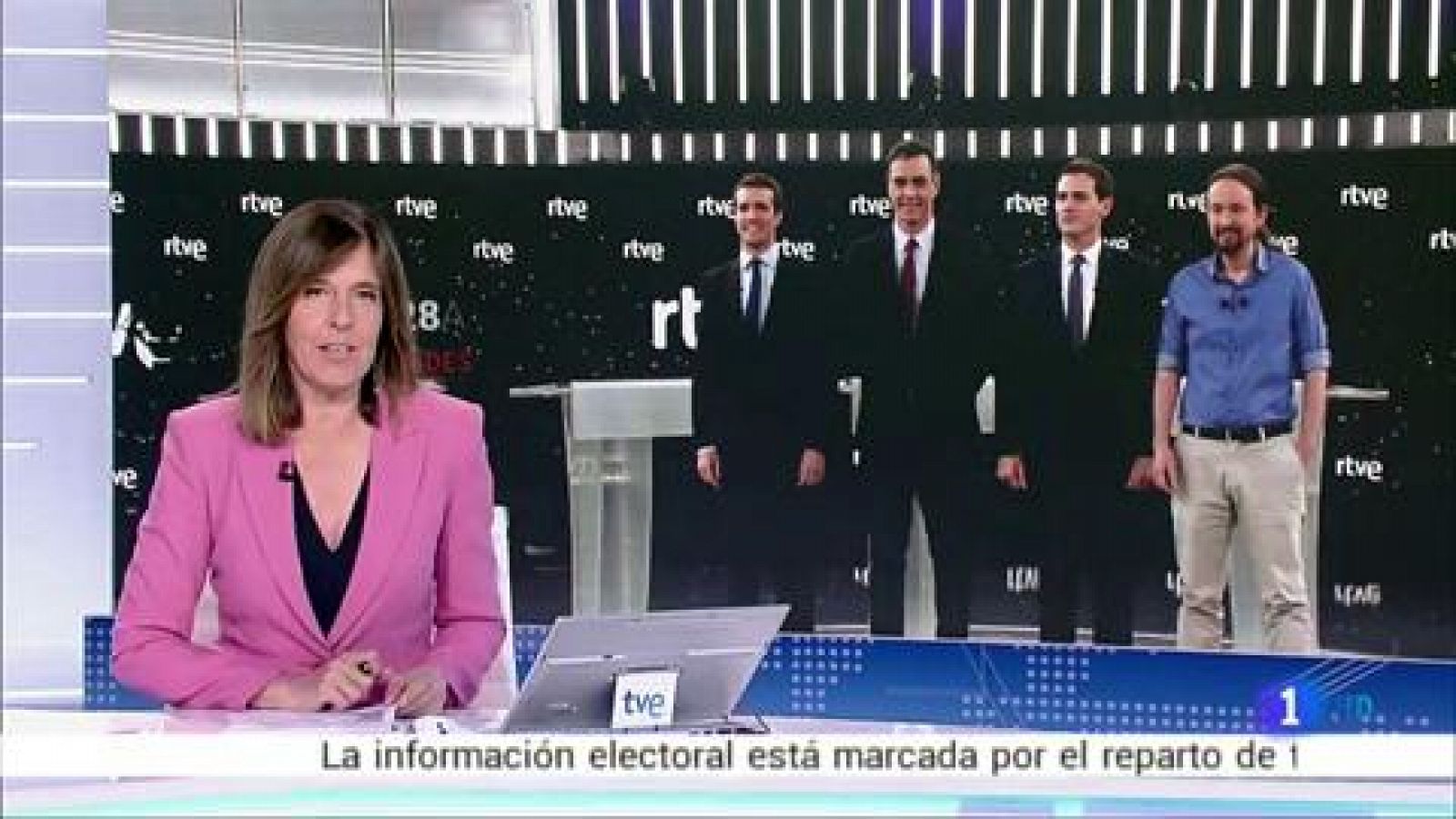 Los posibles pactos postelectorales, muy presentes en el debate de RTVE