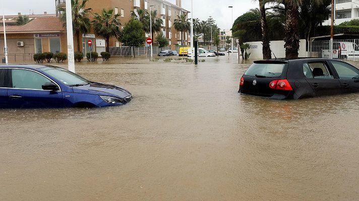 El temporal remite pero deja importantes destrozos en Jávea