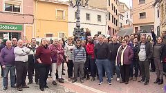 Urnas vacías en protesta por el abandono de sus pueblos en Moratalla, Murcia