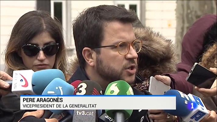 L'Informatiu - Aragonès no declara perquè el seu processament no està del tot arxivat