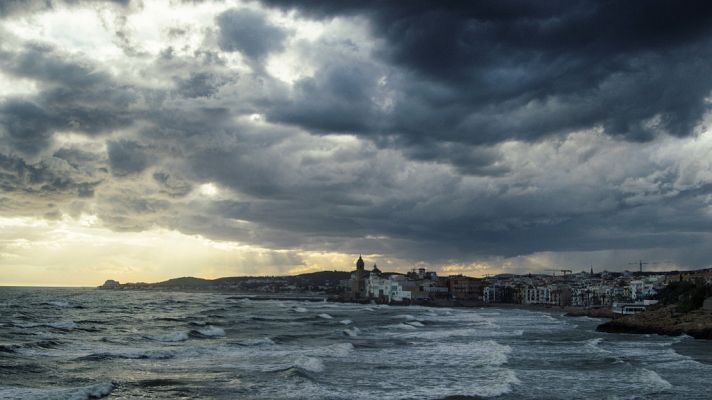 Intervalos de viento fuerte en el litoral sudeste peninsular