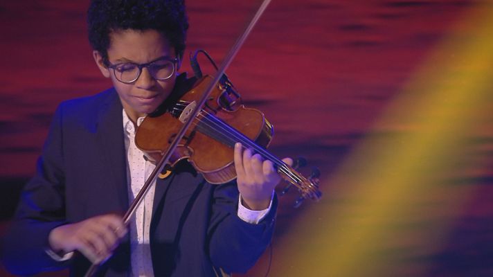 La exquisita actuación de Jaime y su violín en la final