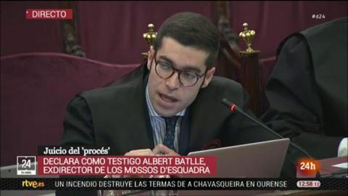 Informativo 24h - El ex director de los Mossos reconoce que dimitió porque no se sentía "cómodo" ante la posibilidad e un referéndum ilegal