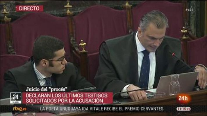 Informativo 24h - Marchena reconviene al portavoz de Mossos pèr la Independencia: "No confunda el escenario"