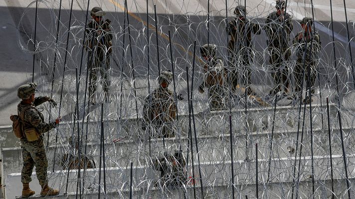 Trump enviará "soldados armados" a la frontera con México