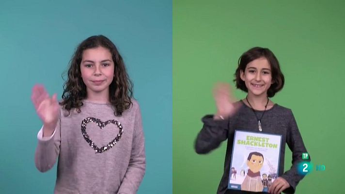 Página Dos - Ernest Shackleton y Pepi Gal. Andanzas de una niña curiosa