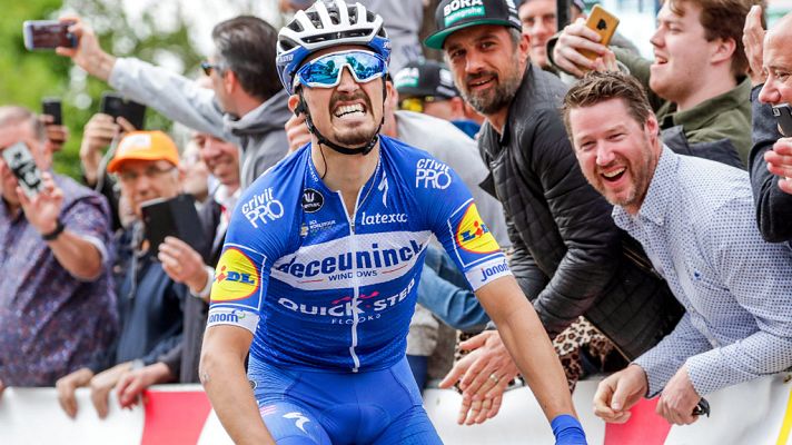 Ciclismo - Alaphilippe revalida triunfo en la Flecha Valona con Valverde undécimo