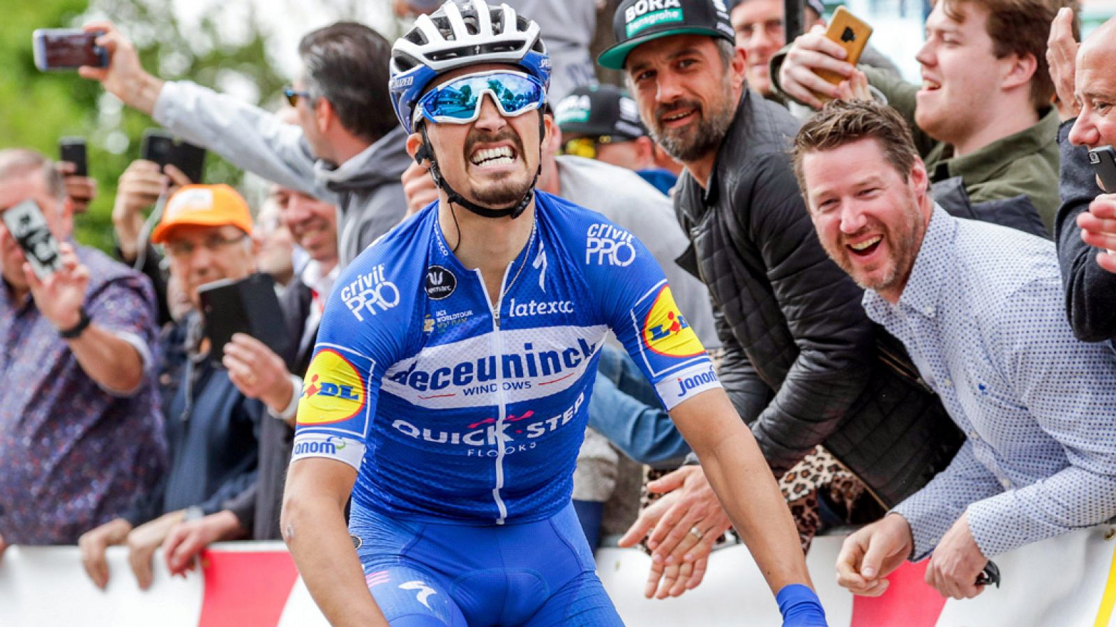 Alaphilippe revalida triunfo en la Flecha Valona con Valverde undécimo