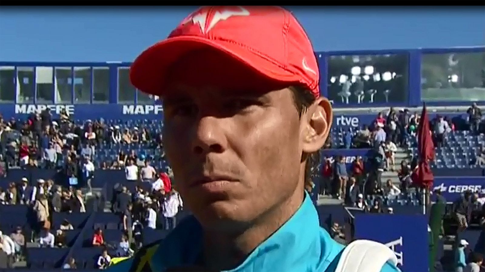 Nadal: "Aparte de ganar, hay otras cosas que no he conseguido hoy" - Tenis | Ver