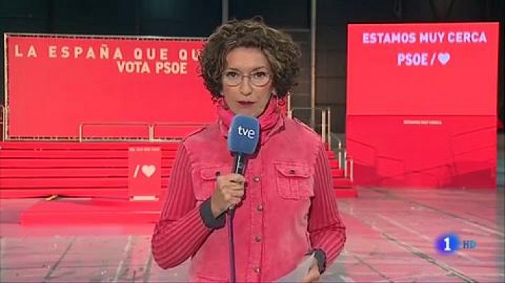 Telediario 1 - Sánchez llama a "llenar las urnas" el próximo 28 de abril