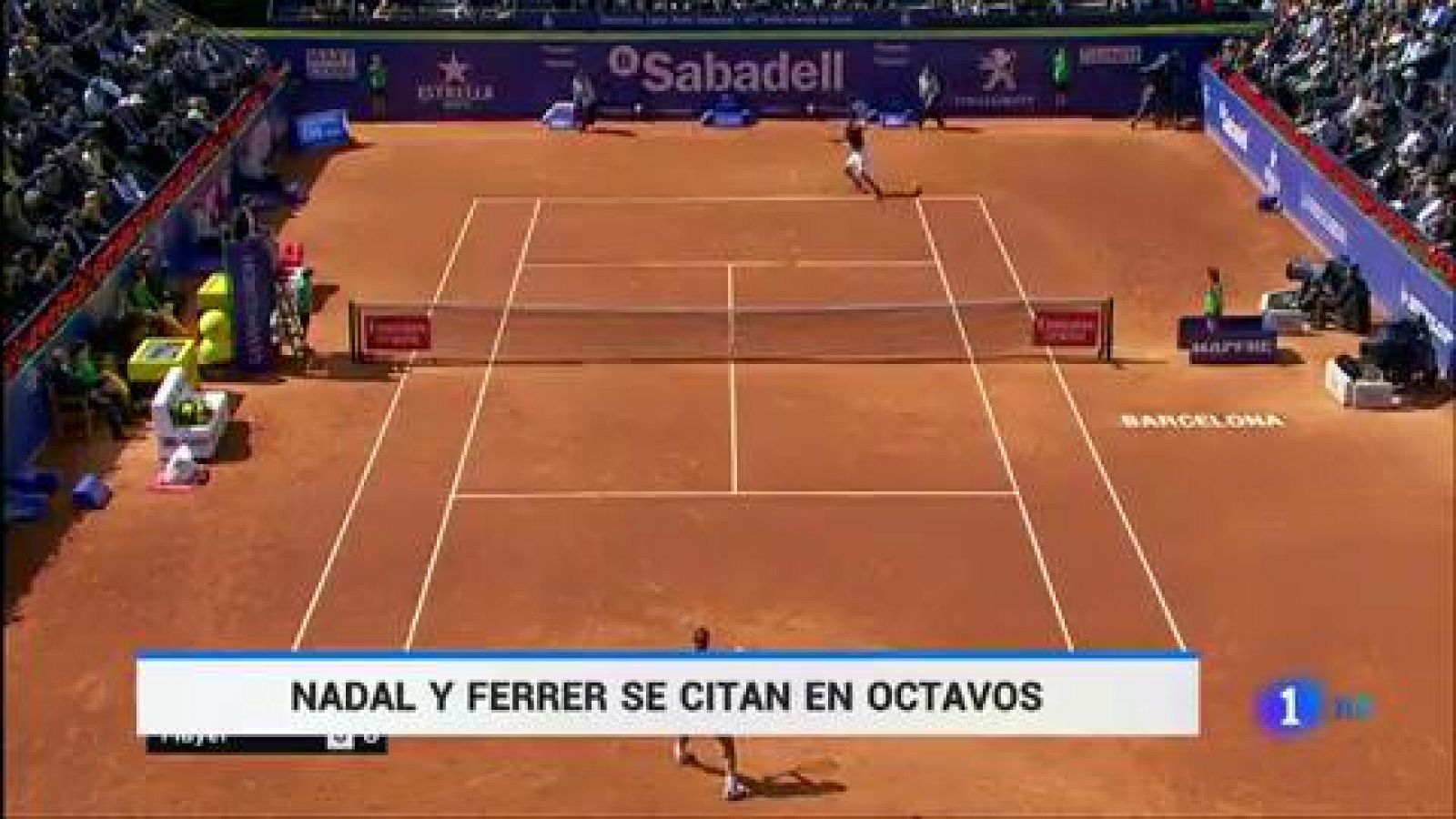 Telediario 1: Nadal y Ferrer se citan en cuartos de final del Godó | RTVE Play