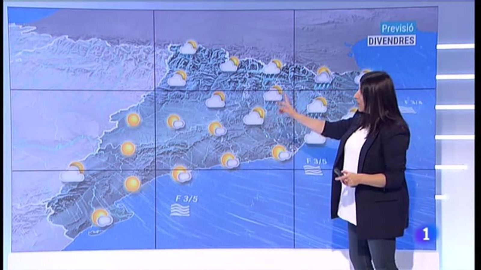 Vídeo sobre El Temps a L'Informatiu del 25/04/2019
