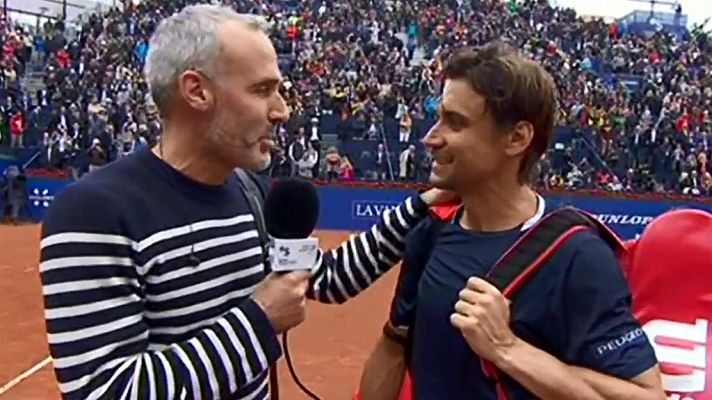 Tenis - Ferrer: " Estoy muy feliz de haberme despedido ante Rafa"