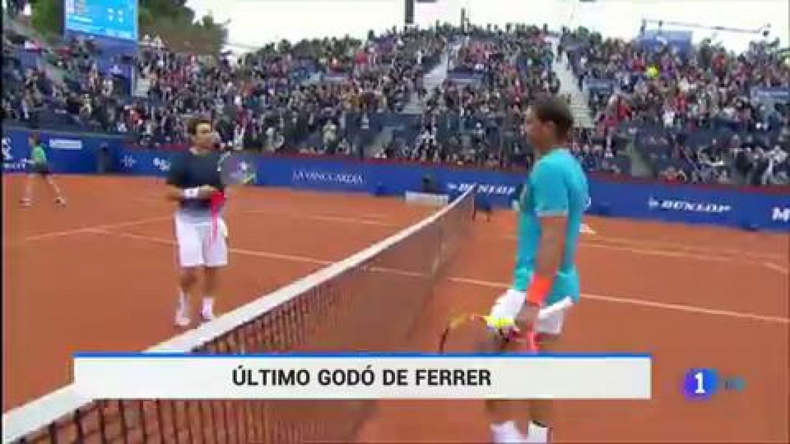 Ferrer se despide del Godó ante su amigo Nadal