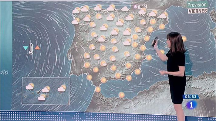 Hoy, predominio del tiempo estable sin precipitaciones en buena parte del país