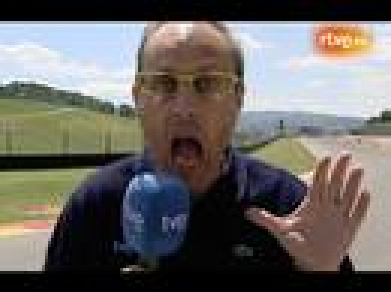 La cara más simpática del Gran Premio de Italia.