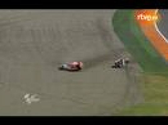  - Lorenzo, cara y Pedrosa, cruz