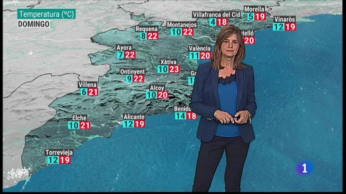 El tiempo en la Comunidad Valenciana - 26/04/19