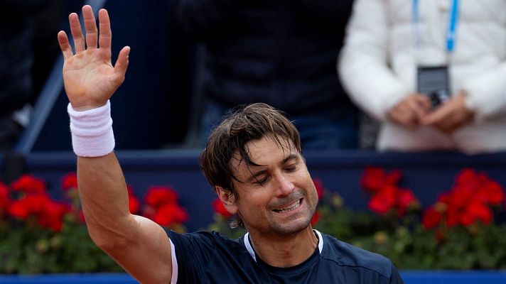 Telediario 1 - David Ferrer: "Estoy orgulloso de haber acabado enamorado del tenis"