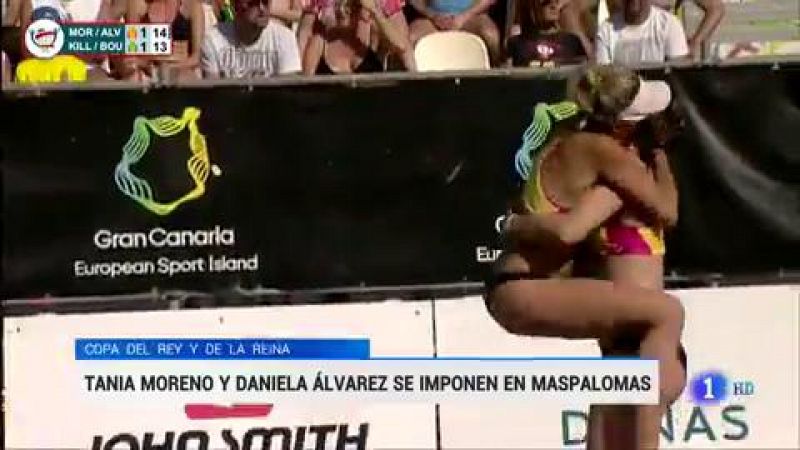 Tania Moreno y Daniela Álvarez se coronan en la Copa junto a Daniel Moreno y Oscar Jiménez