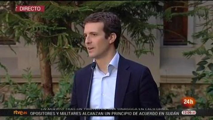 Informativo 24h - Casado anima a votar "con cabeza"