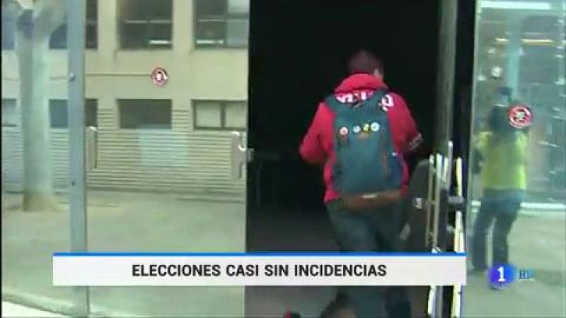 La jornada electoral transcurre con normalidad pero deja un buen número de incidencias menores