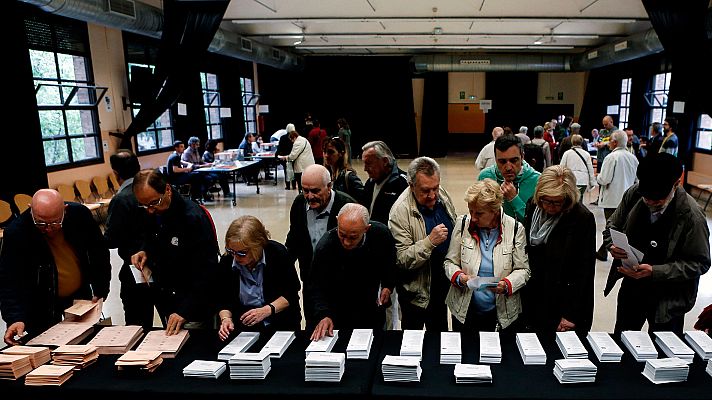 Informativo 24h - La participación en las elecciones generales a las 18:00 horas es del 60,75%, casi diez puntos más que en 2016