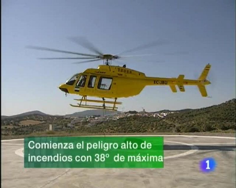  Noticias de Extremadura. Informativo territorial de Extremadura. (01/06/09)