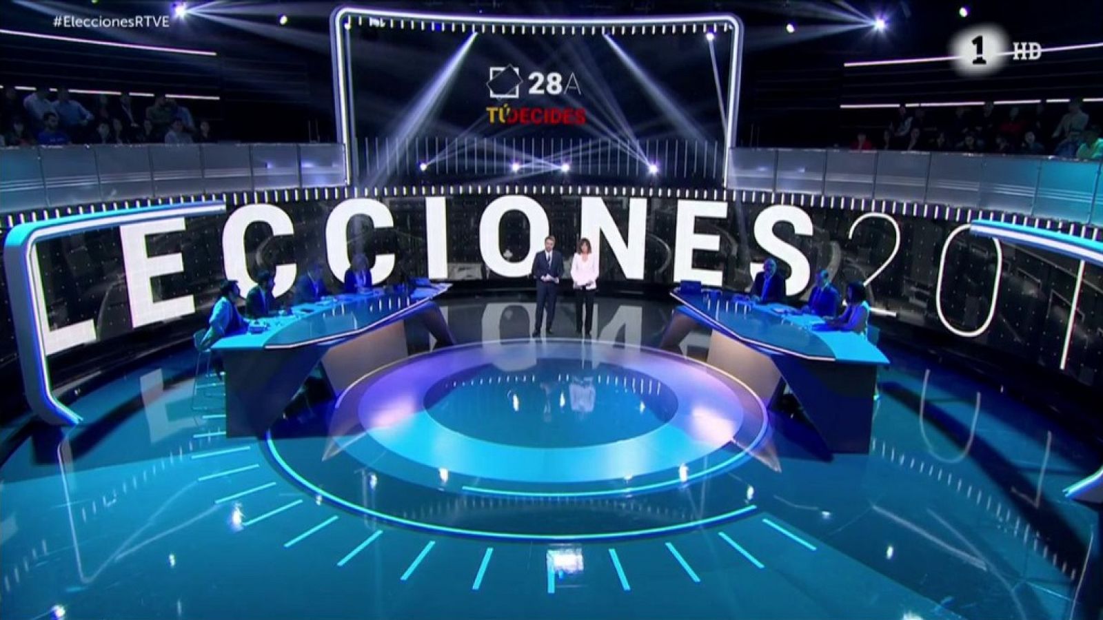 Especial informativo - Elecciones 28-A. Tú decides. Noche electoral - Parte 1 - ver ahora