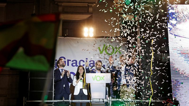 Vox irrumpe en el congreso como quinta fuerza