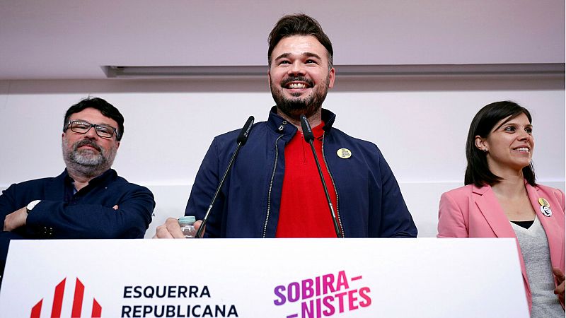 ERC mantiene el liderazgo independentista en Catalua y se sita como clave para un gobierno de izquierdas