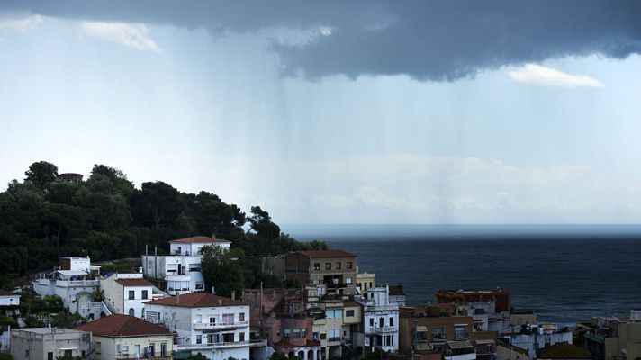 El tiempo - Chubascos en el este de Cataluña que podrían extenderse a Baleares