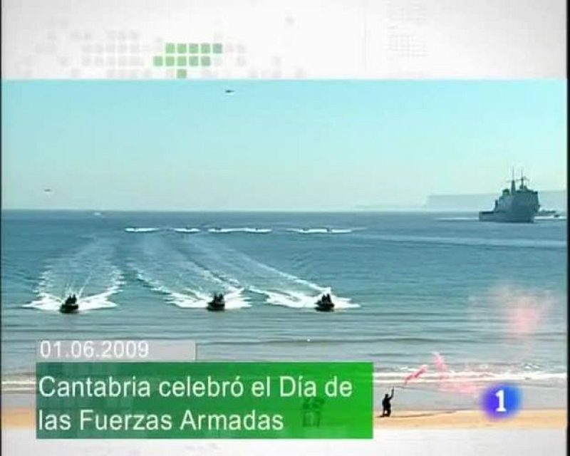  Telecantabria. Informativo Territorial de TVE en Cantabria - 01/06/2009