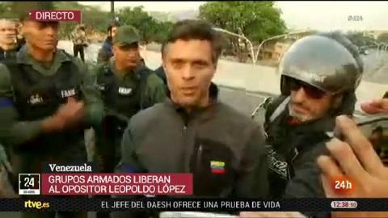 Leopoldo López llama a "salir a la calle" a todos los venezolanos