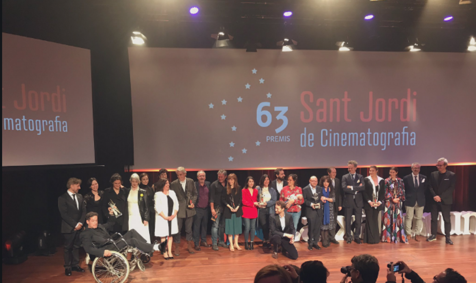 RNE ha lliurat els 63 Premis Sant Jordi de Cinematografia 