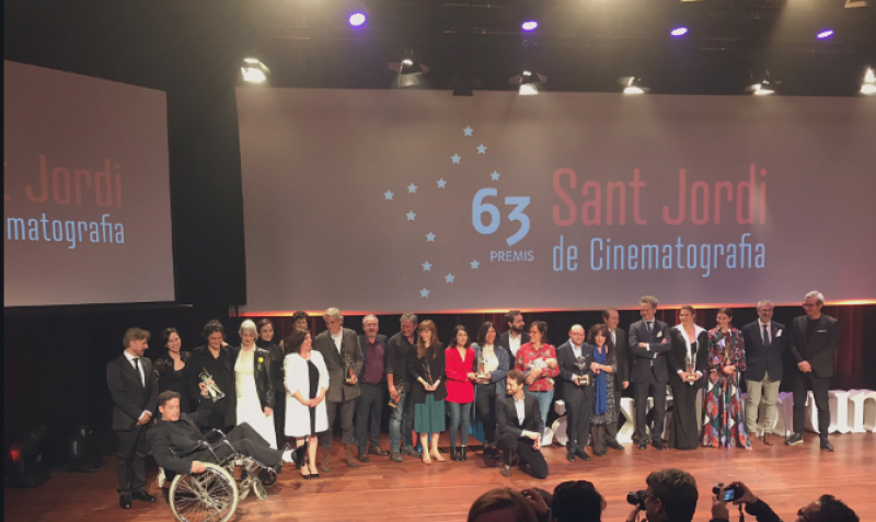 Vídeo de L'Informatiu sobre el lliurament de Premis Sant Jordi de Cinematografia de RNE