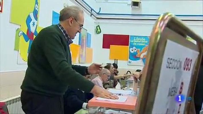 Telediario 1 - El PP ve reducidos sus ingresos por los malos resultados