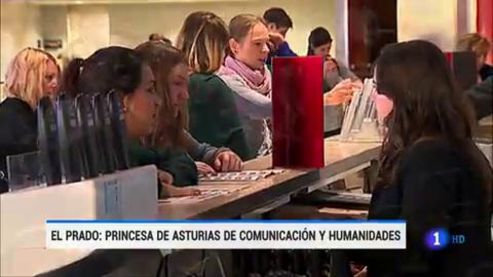Telediario 1: El Museo del Prado, Premio Princesa de Asturias de Comunicación y Humanidades | RTVE Play