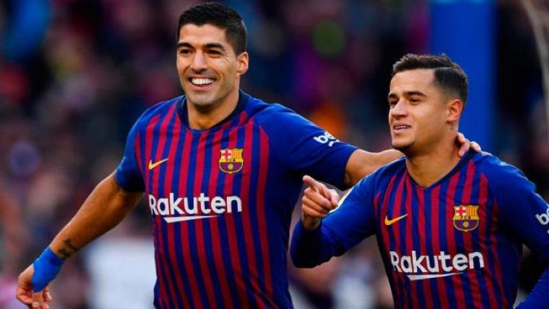 Suárez y Coutinho quieren amargar la semis al Liverpool