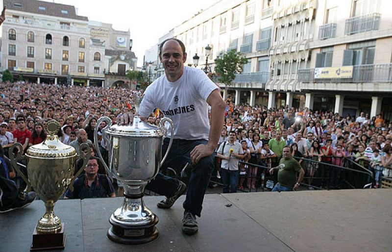El Ciudad Real ha celebrado la Copa de Europa ganada ante el Kiel.