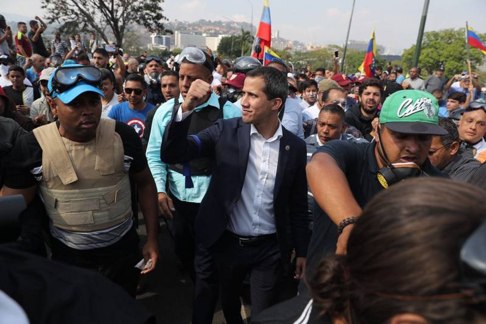 Sigue la tensión en Venezuela