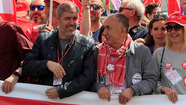 Informativo 24h - Los sindicatos abogan por un gobierno progresista con un acuerdo de legislatura