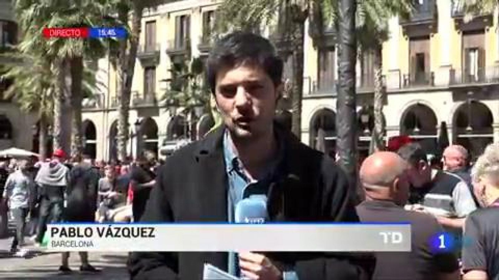 Tensa calma en Barcelona tras los altercados provocados por ultras del Liverpool | Ver