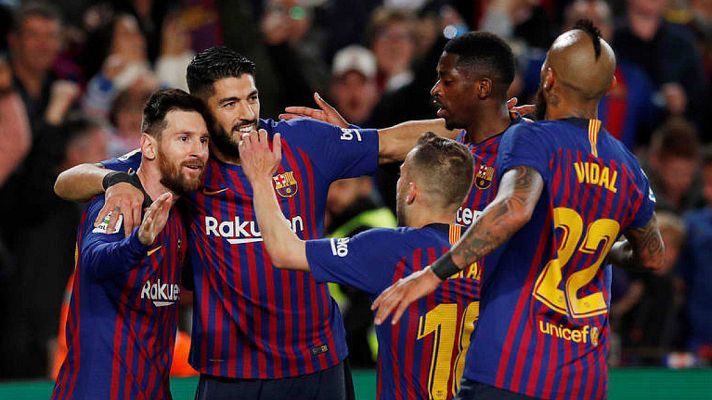 Telediario 1 - El Barça quiere acercarse al triplete venciendo al Liverpool en el Camp Nou
