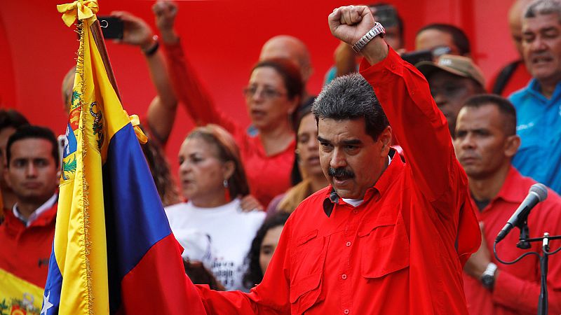 Maduro dice que la Justicia "está buscando" a los responsables del alzamiento