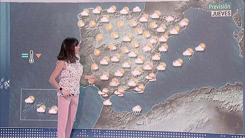 Bajan las temperaturas en el norte y tormentas en Andalucía y este peninsular