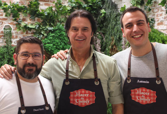 Hacer de comer - El bailarín y corégrafo "Poty"  visita "Hacer de comer"