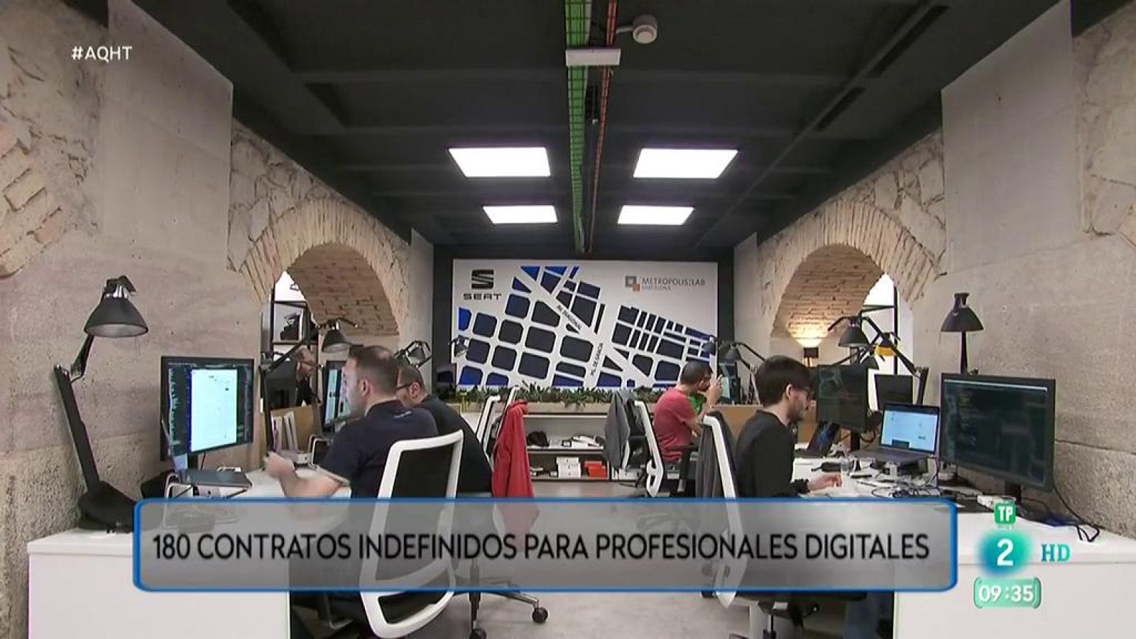 180 contratos indefinidos para profesionales digitales - Aquí hay trabajo | Ver